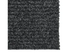 Alfombra de pasillo atrapa suciedad 100x500 cm antracita ES48437