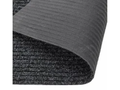 Alfombra de pasillo atrapa suciedad 100x100 cm gris antracita ES42172