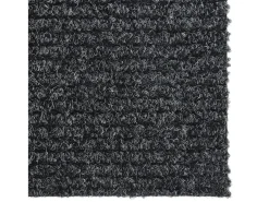 Alfombra de pasillo atrapa suciedad 100x100 cm gris antracita ES42172