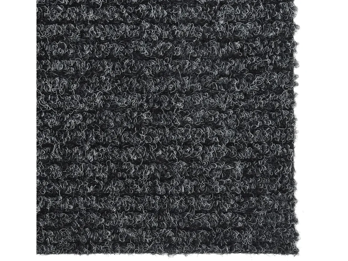 Alfombra de pasillo atrapa suciedad 100x350 cm gris antracita ES24648