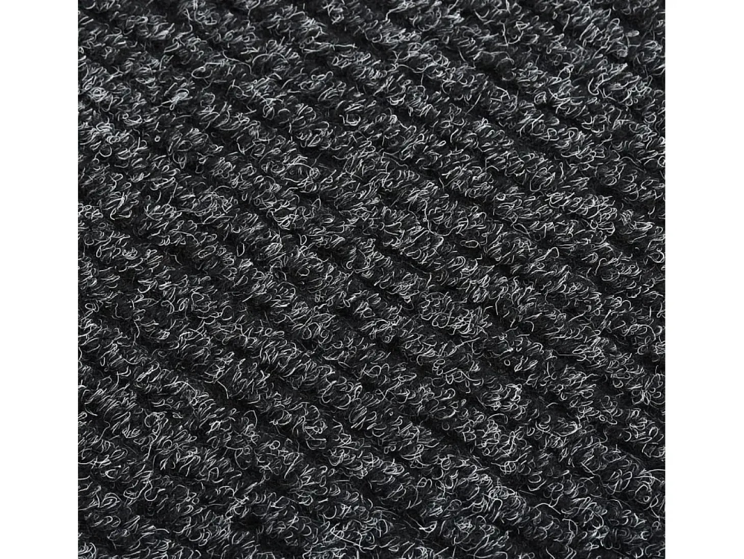 Alfombra de pasillo atrapa suciedad 100x350 cm gris antracita ES24648