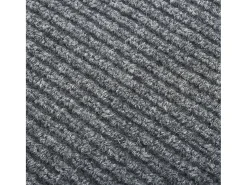 Alfombra de pasillo atrapa suciedad 100x150 cm marrón ES49735