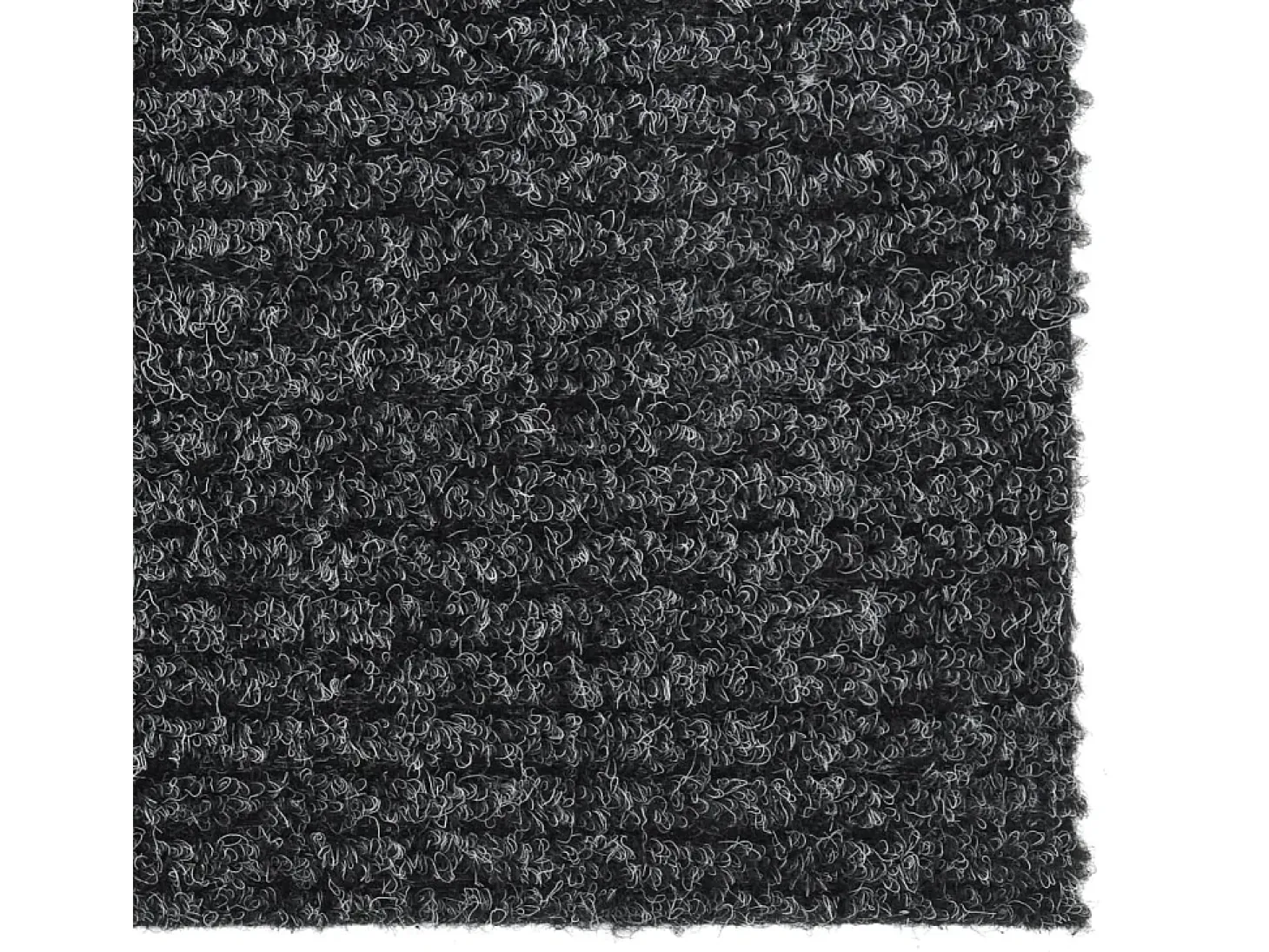 Alfombra de pasillo atrapa suciedad 100x150 cm gris antracita ES44170