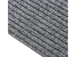 Alfombra de pasillo atrapa suciedad 100x200 cm gris ES82802