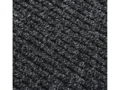 Alfombra de pasillo atrapa suciedad 100x350 cm gris antracita