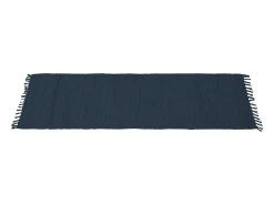 Alfombra de pasillo azul oscuro 60 x 200 cm AUBAGNE