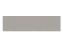 Alfombra de pasillo con aspecto de sisal gris taupe 80x300 cm