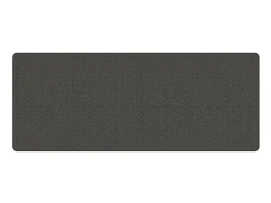 Alfombra de pasillo con aspecto sisal gris antracita 80x200 cm ES421081