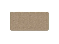 Alfombra de pasillo con aspecto de sisal color arena 50x100 cm ES757691