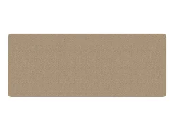 Alfombra de pasillo con aspecto de sisal color arena 80x200 cm ES926486