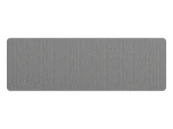 Alfombra de pasillo gris 60x180 cm ES285850