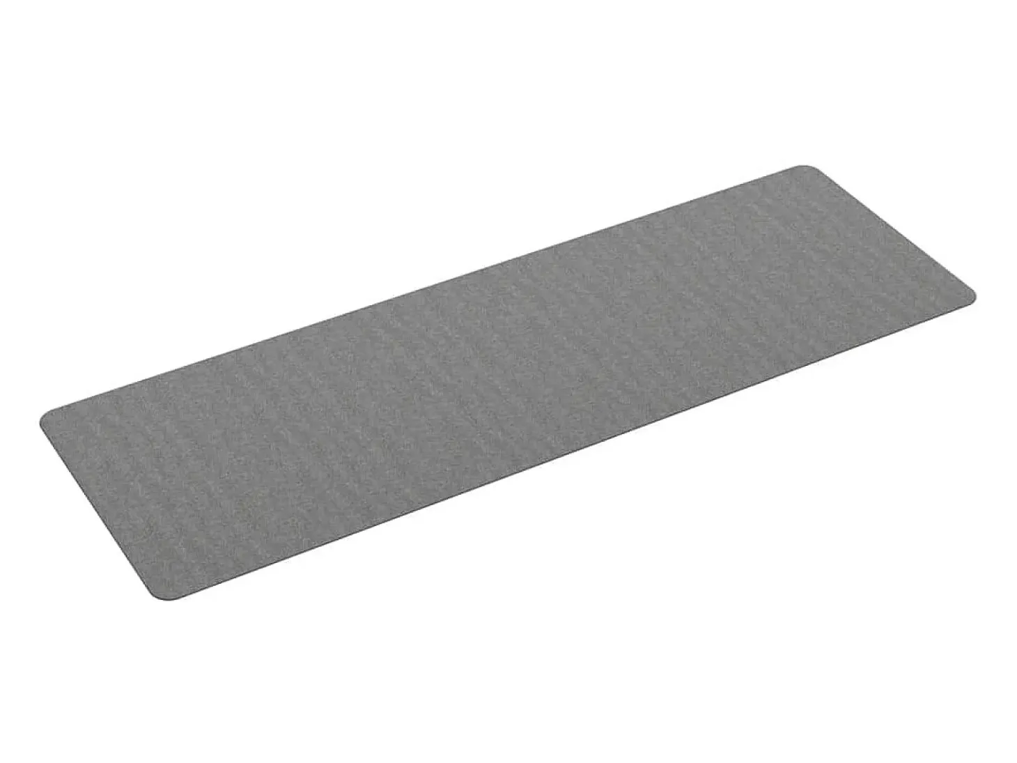 Alfombra de pasillo gris 60x180 cm ES285850