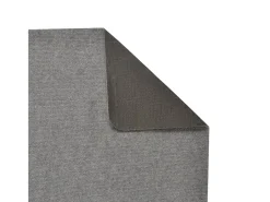 Alfombra de pasillo gris 60x180 cm ES285850