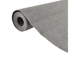 Alfombra de pasillo gris 60x180 cm ES285850