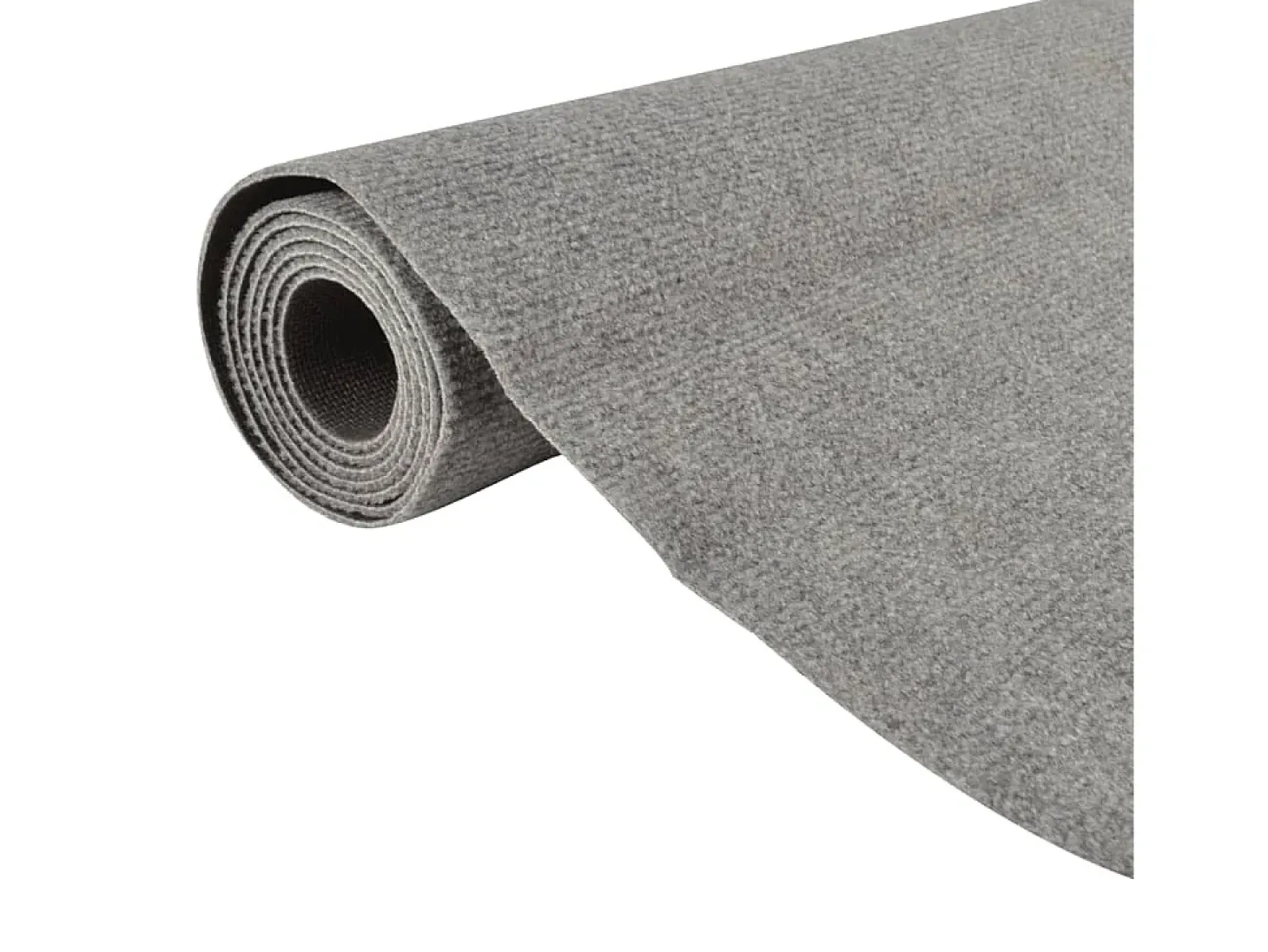 Alfombra de pasillo gris 60x180 cm ES285850
