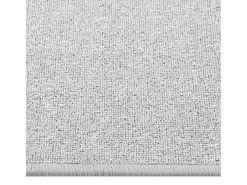 Alfombra de pasillo gris claro 50x300 cm
