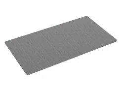 Alfombra de pasillo gris 100x180 cm