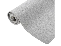 Alfombra de pasillo gris claro 50x250 cm ES174825