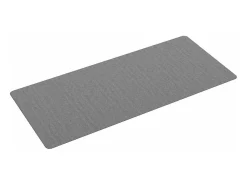 Alfombra de pasillo gris 80x180 cm