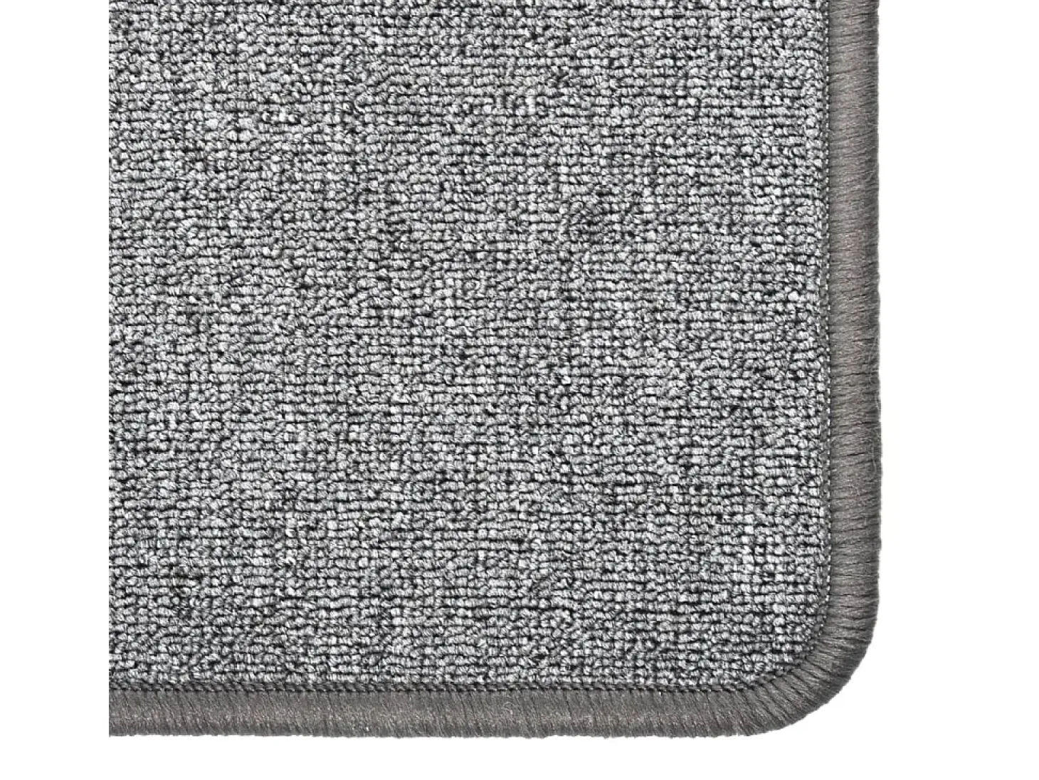 Alfombra de pasillo gris oscuro 80x300 cm ES219672
