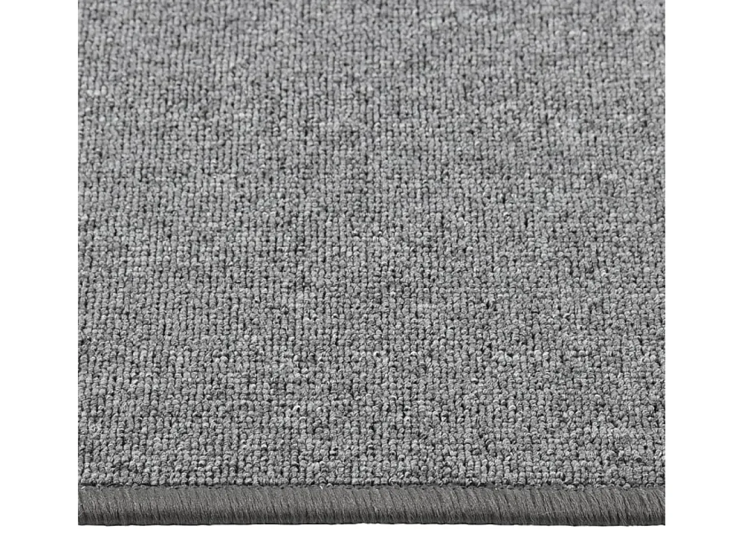 Alfombra de pasillo gris oscuro 80x200 cm ES626902