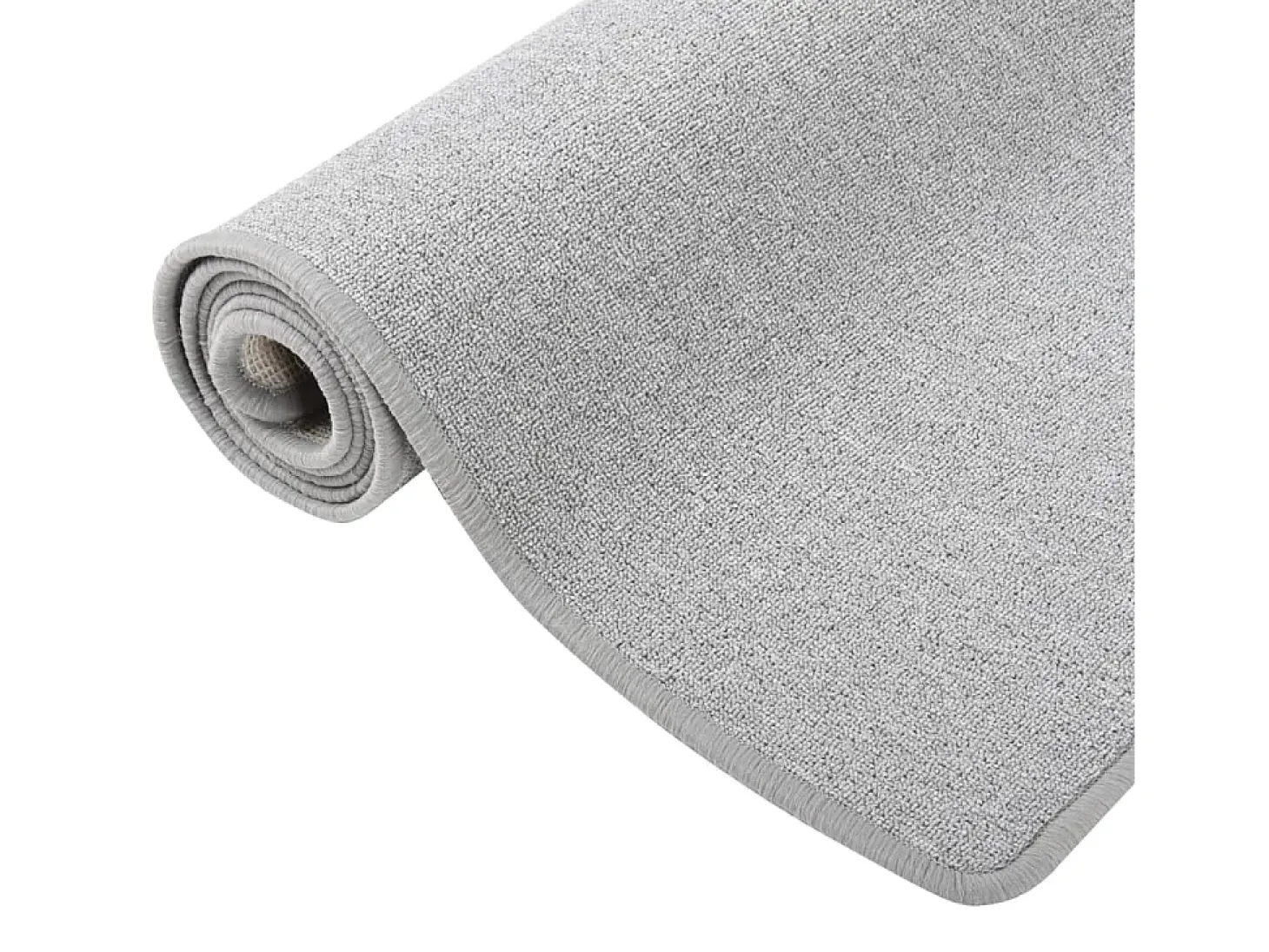 Alfombra de pasillo gris claro 50x300 cm ES274821