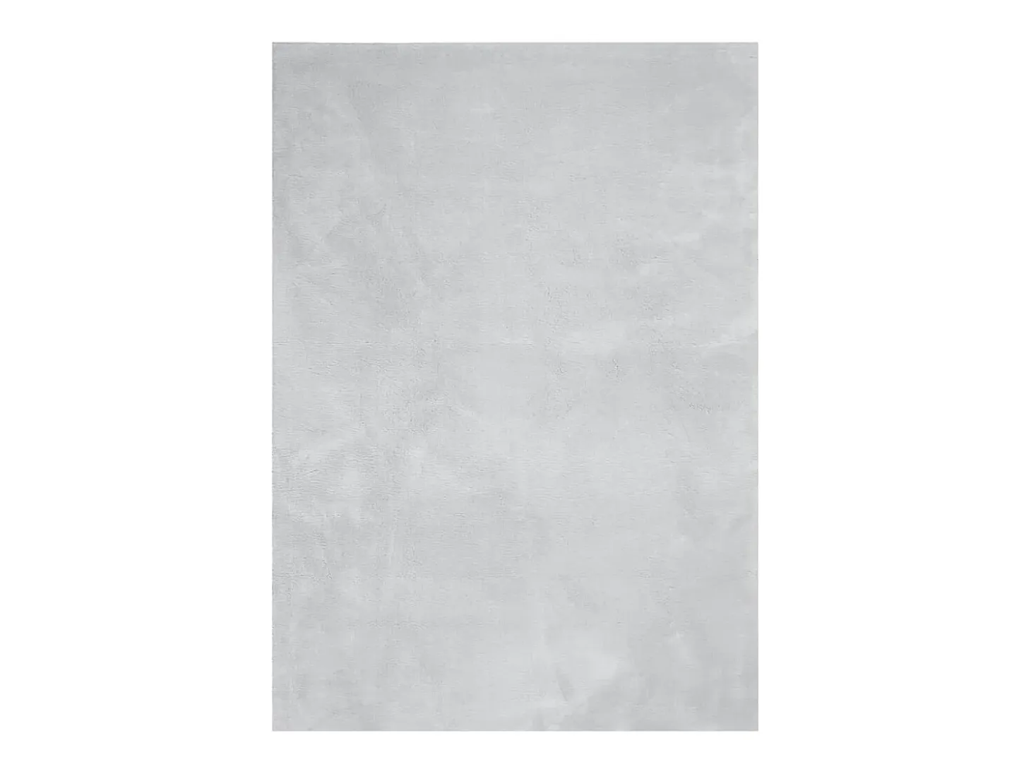 Alfombra de pelo corto HUARTE suave y lavable en gris 240x340 cm