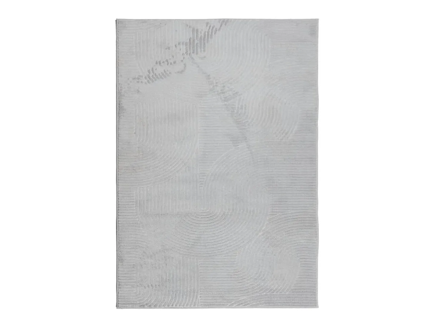 Alfombra de pelo corto IZA estilo escandinavo gris 140x200 cm