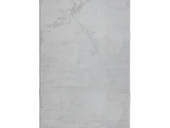 Alfombra de pelo corto look escandinavo IZA gris 140x200 cm ES10378