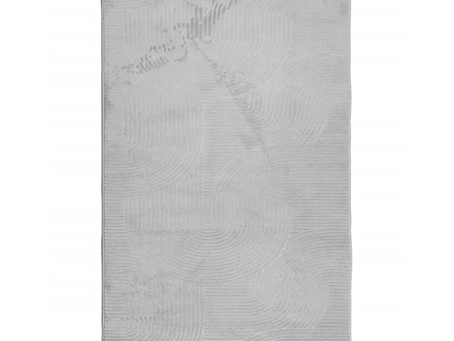 Alfombra de pelo corto look escandinavo IZA gris 200x280 cm ES68517