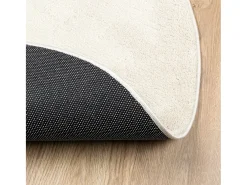 Alfombra de pelo corto OVIEDO beige Ø 160 cm