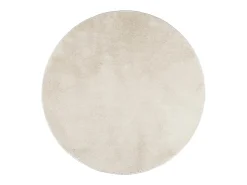 Alfombra de pelo corto OVIEDO beige Ø 160 cm