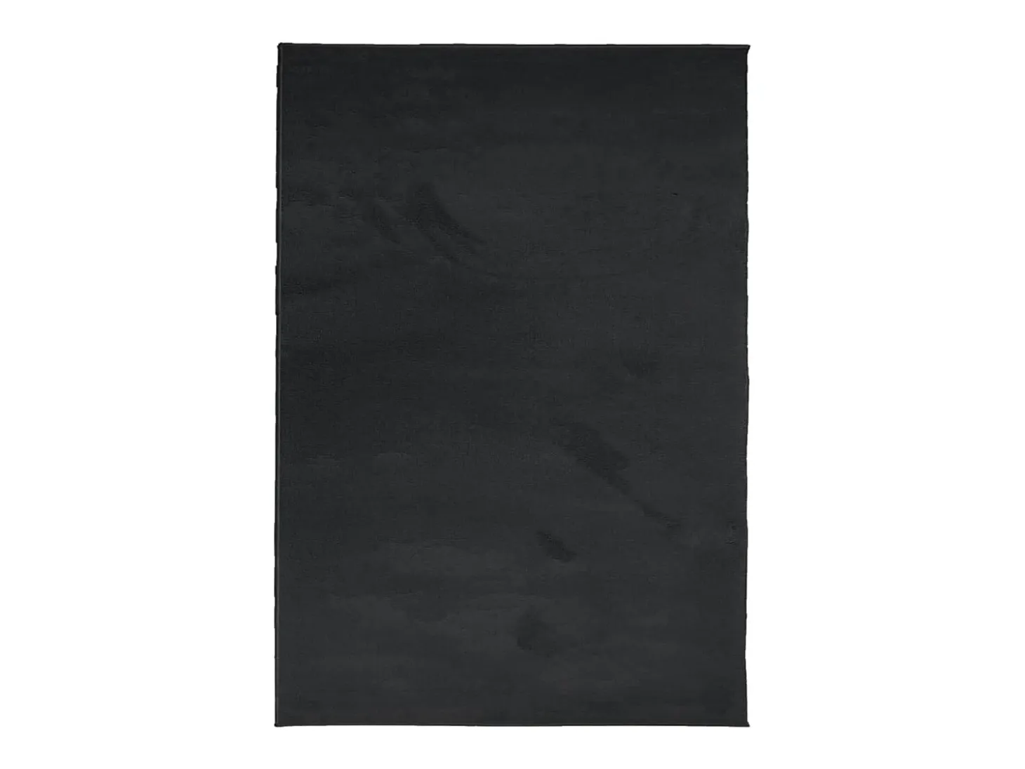 Alfombra de pelo corto OVIEDO negra 160x230 cm