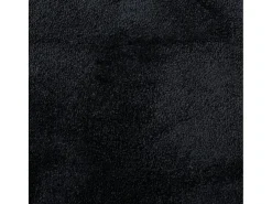 Alfombra de pelo corto OVIEDO negra Ø 160 cm