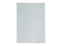 Alfombra de pelo corto suave lavable HUARTE azul 140x200 cm ES88991