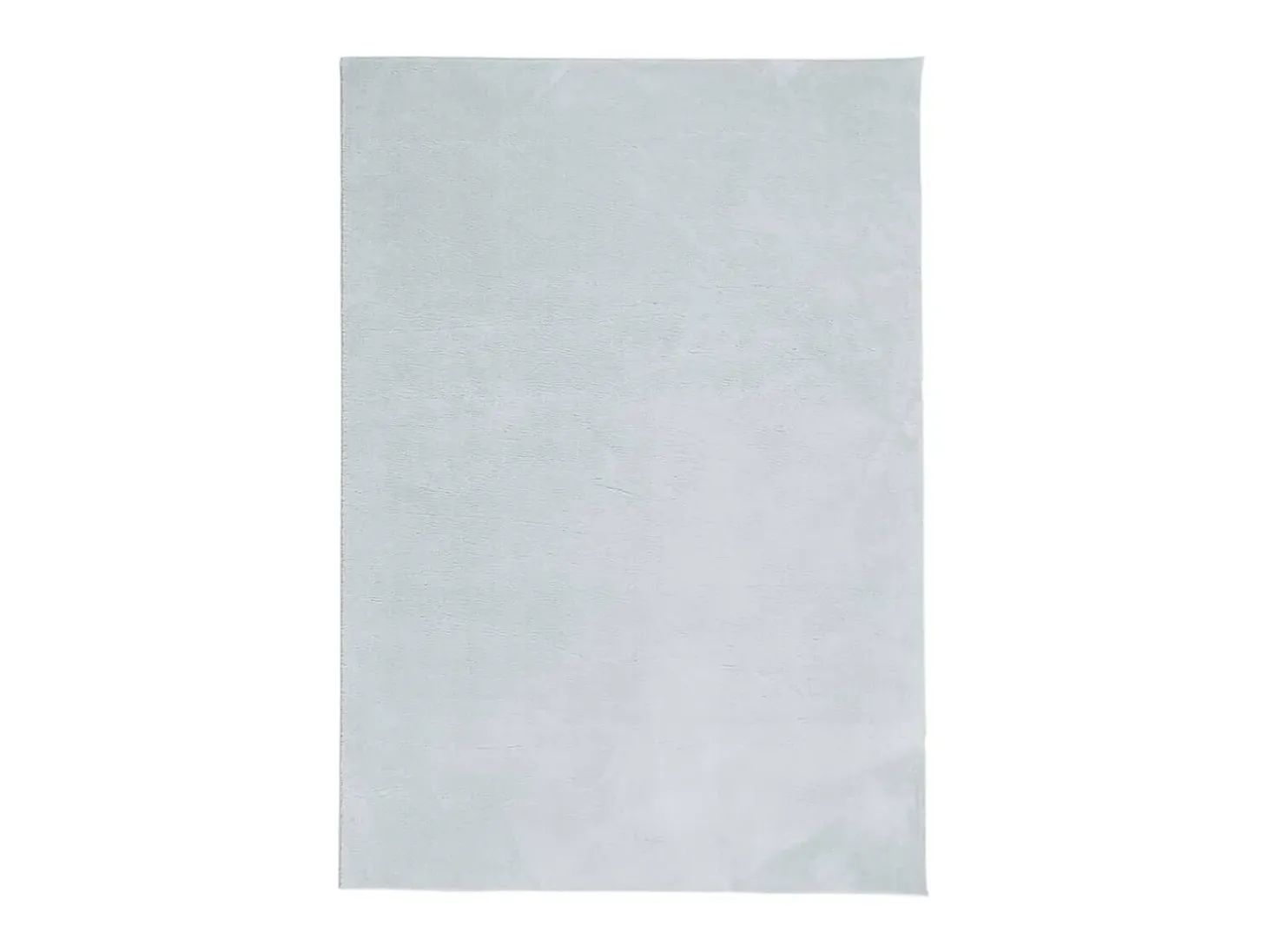 Alfombra de pelo corto suave lavable HUARTE azul 140x200 cm ES88991
