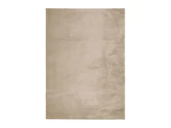 Alfombra de pelo corto suave lavable HUARTE arena 240x340 cm ES54887