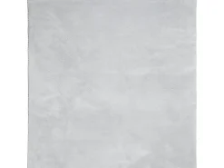 Alfombra de pelo corto suave lavable HUARTE gris 240x240 cm ES91779