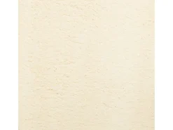 Alfombra de pelo corto suave lavable HUARTE crema Ø 100 cm