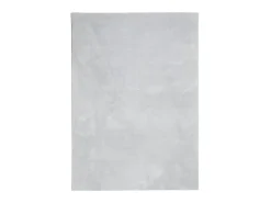 Alfombra de pelo corto suave lavable HUARTE gris 200x280 cm ES12638