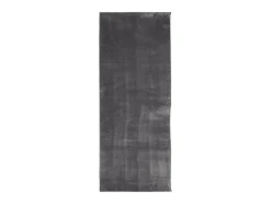 Alfombra de pelo corto suave lavable HUARTE antracita 80x200 cm ES65904