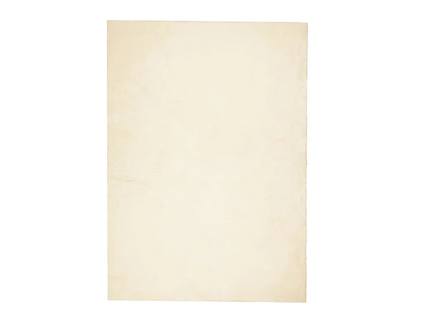 Alfombra de pelo corto suave lavable HUARTE crema 240x340 cm ES53501
