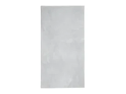 Alfombra de pelo corto suave lavable HUARTE gris 60x110 cm ES13348