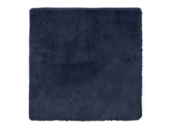 Alfombra de pelo largo NAVARRA azul marino 160x160 cm
