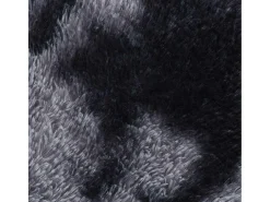 Alfombra de pelo largo NAVARRA gris oscuro 60x100 cm
