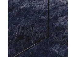 Alfombra de pelo largo NAVARRA azul marino 240x240 cm