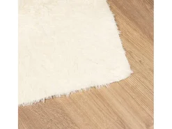 Alfombra de pelo largo NAVARRA crema 200x290 cm poliéster
