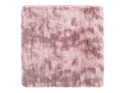 Alfombra de pelo largo NAVARRA rosa empolvado 160x160 cm