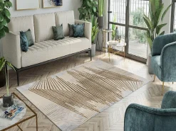 Alfombra de salón NOUR 300 x 400 cm - Oro