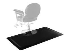Alfombra de Salón SucceBuy para Peluqueros, 152.5x91 cm, Alfombra Anti-Fatiga, Materiales PVC y NBR de 1.3 cm de Grosor, con Bordes Biselados